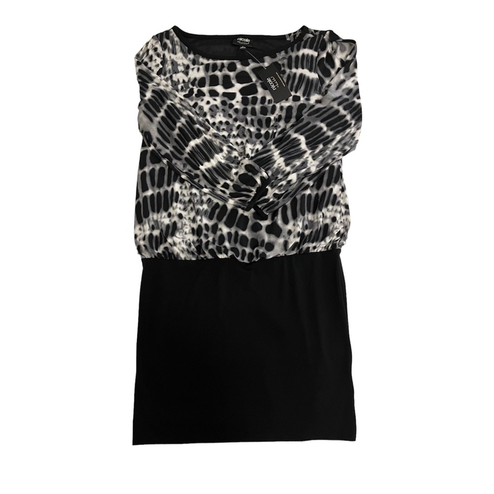 NWT Nicole by Nicole Miller Printed Dress/Tunic